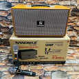 Loa Karaoke Xách Tay Nanomax X-210A (Bass 16cmx2, 2 Micro)