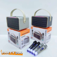 LOA BLUETOOTH KÈM 2 MICRO PARTY 200