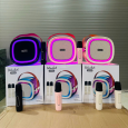Loa Karaoke Mini Peterhot HK58 (Kèm 2 Micro Không Dây)