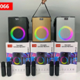 LOA BLUETOOTH KÈM 2 MICRO T-2066