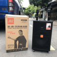 Loa Kéo JBZ J12-3 - Loa Kéo Di Động Bass 3 Tấc - Kèm 2 Micro Không Dây