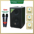 Loa xách tay Nanomax S-01 (Bass 20cm, 2 Micro)