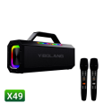 LOA BLUETOOTH KÈM 2 MICRO YIBOLANG X49 (150W-18000 mAh)
