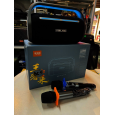 LOA BLUETOOTH KÈM 2 MICRO YIBOLANG F1-PRO (120W- 8000 mAh)