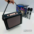 LOA BLUETOOTH KÈM 2 MICRO M2006