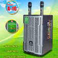 LOA KÉO DI ĐỘNG NANOMAX A-10 (BASS 25CM, 2 MICRO)
