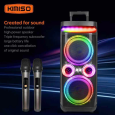 LOA BLUETOOTH KARAOKE KIMISO QS-4247 (KÈM 2 MICRO)