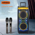 LOA BLUETOOTH KARAOKE KIMISO QS-4245 (KÈM 2 MICRO)