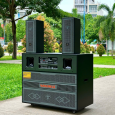 LOA KARAOKE NANOMAX PRO-215A (BASS ĐÔI 40CM, 2 MICRO)
