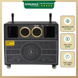 Loa Kéo Bình & Điện Nanomax Pro-555 (Bass đôi 40cm, 2 micro, 2400W)