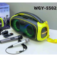LOA BLUETOOTH KÈM 2 MICRO WGAOYANG WGY-5502
