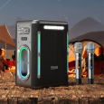 LOA BLUETOOTH KÈM 2 MICRO YIBOLANG X69PRO