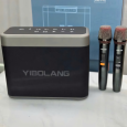 LOA BLUETOOTH KÈM 2 MICRO YIBOLANG X48 PRO