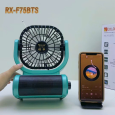 Loa Bluetooth FM GOLONE RX-F75BTS Tích Hợp Quạt Mini