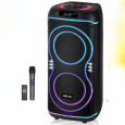Loa Karaoke NDR-822 (Bass đôi 8, 1 Micro không dây)