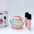LOA BLUETOOTH KÈM 2 MICRO P9