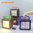 Loa Bluetooth LP-V96 SYSTEM (Tích Hợp Đèn Led Năng Lượng Mặt Trời)