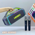 LOA BLUETOOTH KÈM 2 MICRO KIMISO KMS-809PRO
