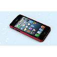 OP LEATHER CASE IPHONE 5 -  Tặng dán màn hình