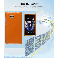 OP LEATHER CASE HTC 606W DESIRE 600 -  Tặng dán màn hình