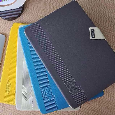 Baseus cài Bao da thương hiệu cho iPad 5 ( Air ) chính hãng có màu. đen, xanh vàng, kem