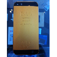 Nắp lưng sau iPhone 5S Gold (D&G)