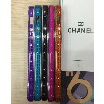 Ốp viền iPhone 5/5s chanel gold đính đá