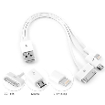 Cap usb 3 in 1 cao cấp (apple, samsung)