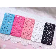 Ốp iphone 5-5s hoa đá nổi