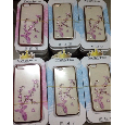 Ốp dẻo đính đá có viền iphone 6