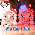 Quạt usb kute hello kitty 876