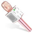 NR-K7 Míc hát micro karaoke Loa kèm micro 3 trong 1 kết nối Bluetooth - Mic kèm loa