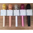 Q9 A - Míc hát micro karaoke Loa kèm micro 3 trong 1 kết nối Bluetooth - Mic kèm loa	