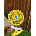 Quạt Mini Kẹp bàn Pin sạc ML-F168