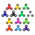 Con Quay Hand Spinner - Fidget Spinner 3 cánh lỗ