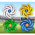 Con Quay Hand Spinner - Fidget Spinner hoa xoắn football 2018