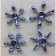 Con Quay Hand Spinner - Fidget Spinner kute silver 001